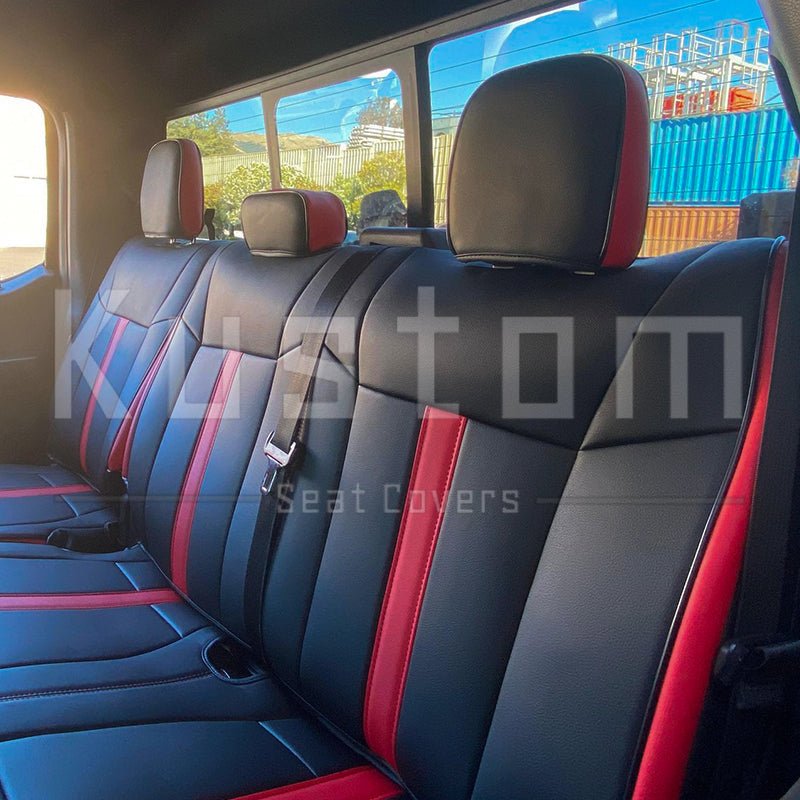 2015-20-ford-f-150-15-22-f-250-f-350-custom-interior-seat-coversGenuine Leather (Custom Order)